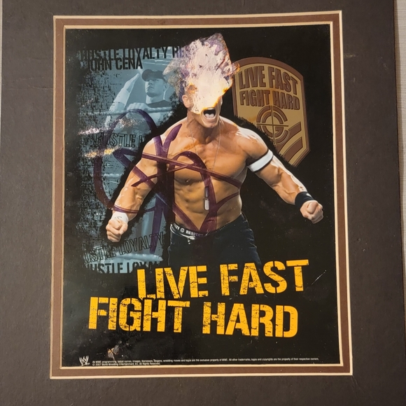 WWE Other - John Cena Autograpth